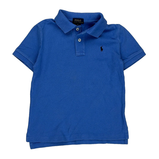 Age 5 Polo By Ralph Lauren Polo Shirt - Small Blue Cotton