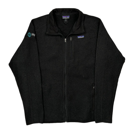 Patagonia Fleece Jacket - XL Black Polyester