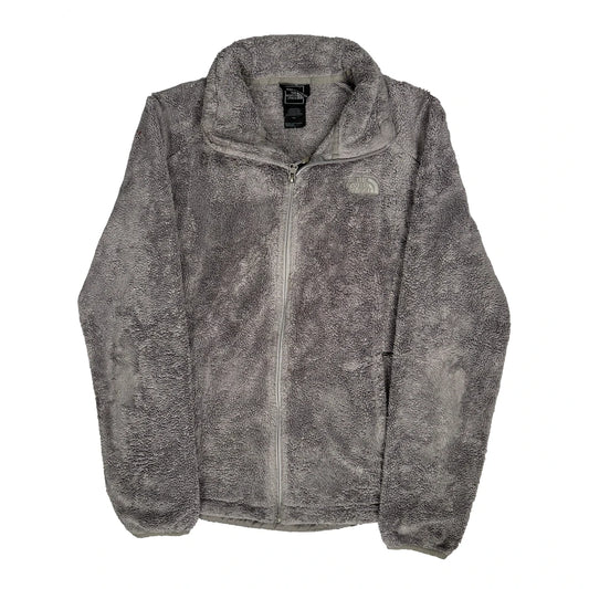 Vintage The North Face Fleece Jacket - Medium Grey Polyester