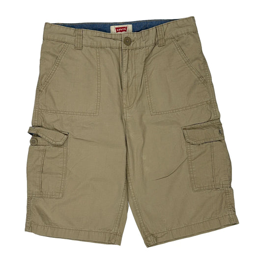 Levis Cargo Shorts - 32W 12L Beige Cotton