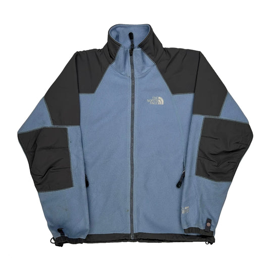 Vintage The North Face Fleece Jacket - Small Blue Polyester