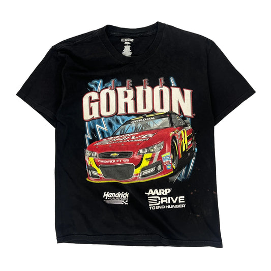 Hendrick Motorsports Nascar Nascar T-Shirt - Large Black Cotton