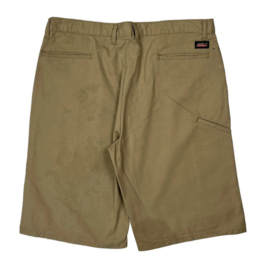 Vintage Dickies Chino Shorts - 36W 13L Khaki Cotton