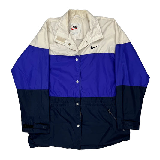 Nike Windbreaker - Medium Blue Nylon