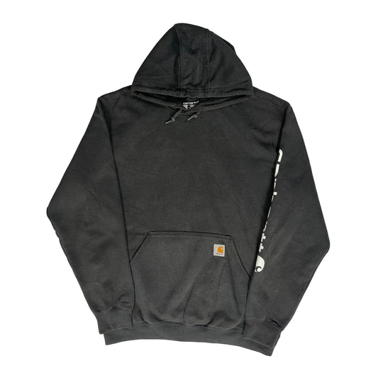 Vintage Carhartt Hoodie - Large Black Cotton