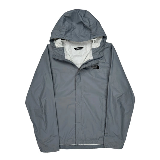 The North Face Waterproof Jacket - Large Grey Polyester