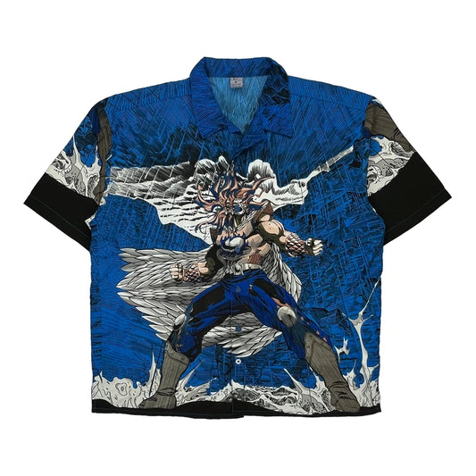 Claudio Nucci Graphic Short Sleeve Shirt - XL Multicoloured Polyester