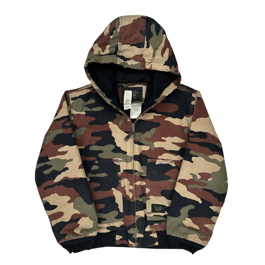 Age 16-18 Unbranded Camo Jacket - XL Camo Cotton