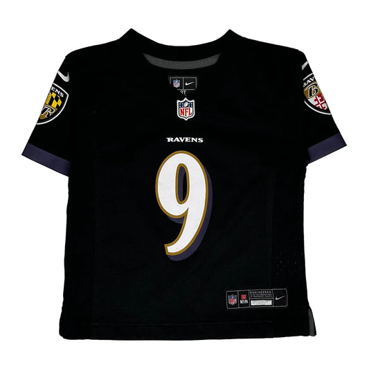 Age 3, Baltimore Ravens Nike Nfl Football Shirt - XS Black Polyester