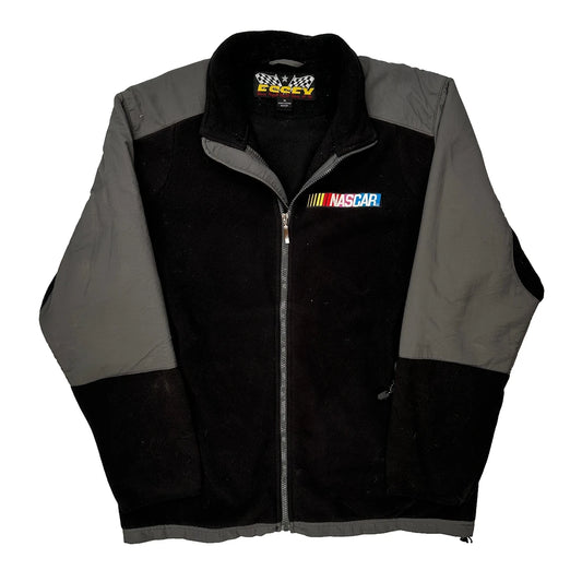 Nascar Fleece Jacket - XL Black Polyester