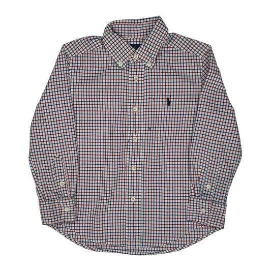 Vintage Age 4 Ralph Lauren Checked Shirt - XS Multicoloured Cotton