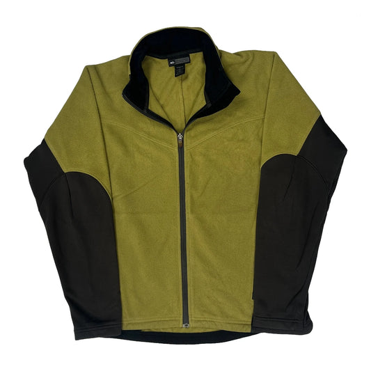 Rei Fleece Jacket - Large Green Polyester
