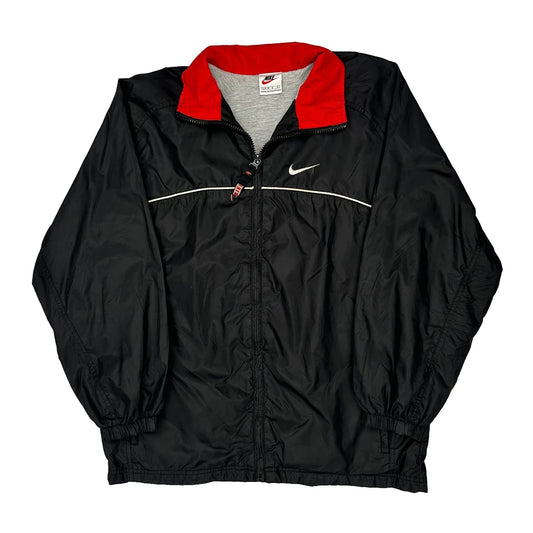 Age 14-16 Nike Windbreaker - Large Black Nylon