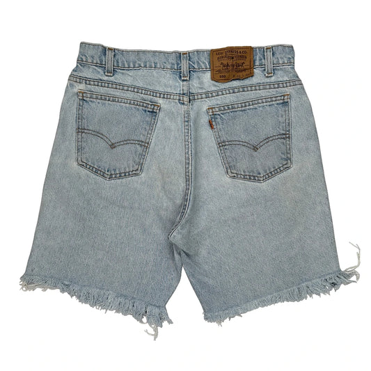 Levis Denim Shorts - 31W 9L Light Wash Denim