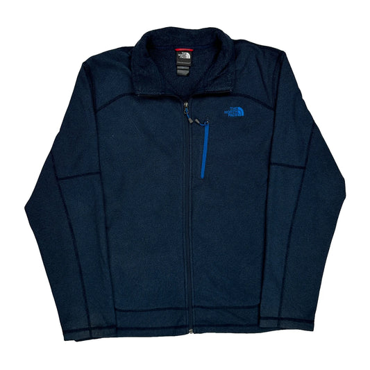 Vintage The North Face Fleece Jacket - XL Navy Polyester