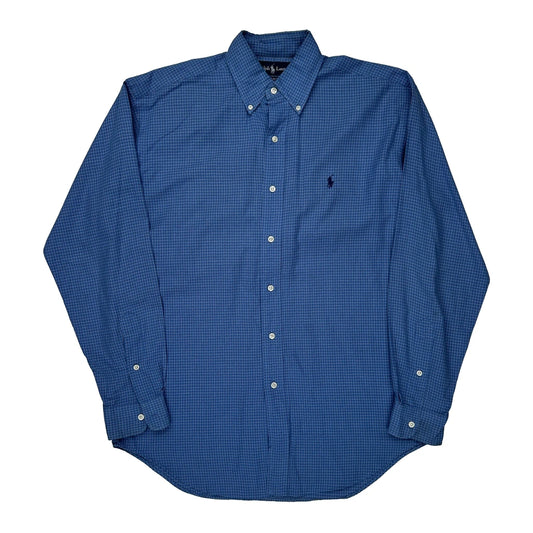 Blake Shirt Ralph Lauren Checked Shirt - Small Blue Cotton