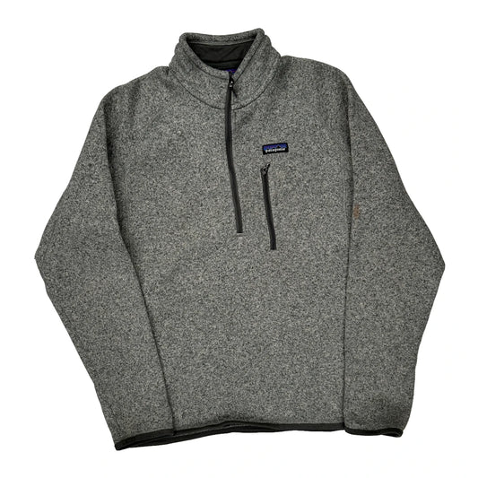 Patagonia 1/4 Zip - Medium Grey Polyester