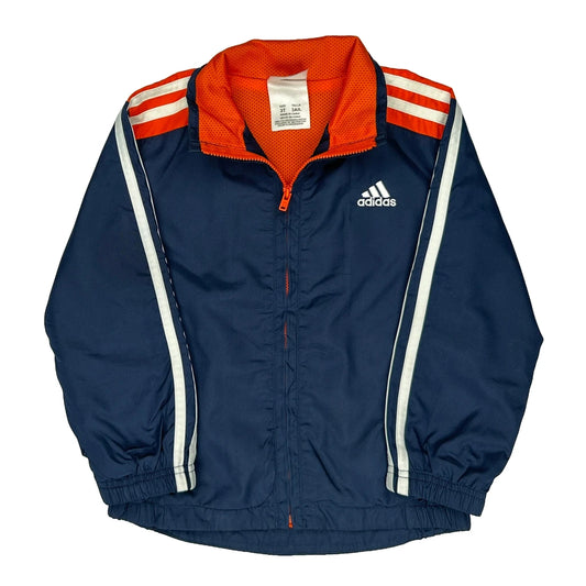 Age 3 Adidas Jacket - XS Blue Polyester