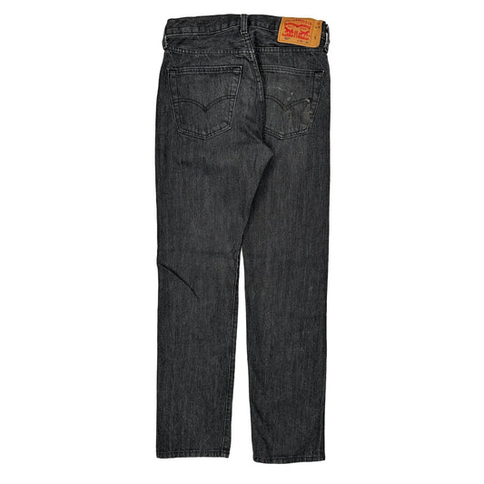 501 Levis Jeans - 30W 34L Grey Cotton