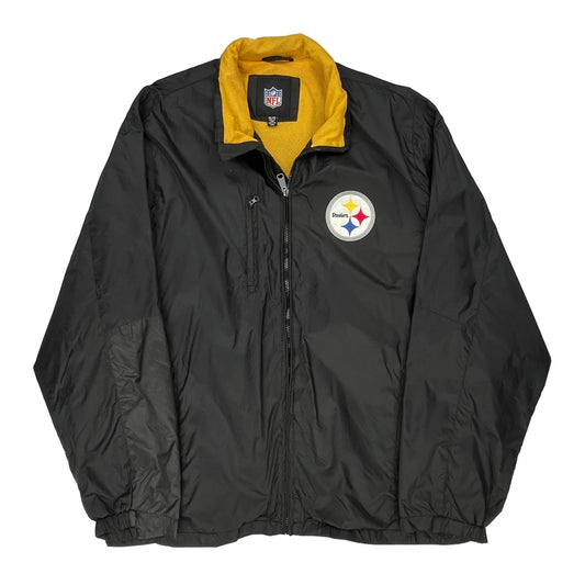 Steelers Nfl Jacket - 2XL Black Polyester