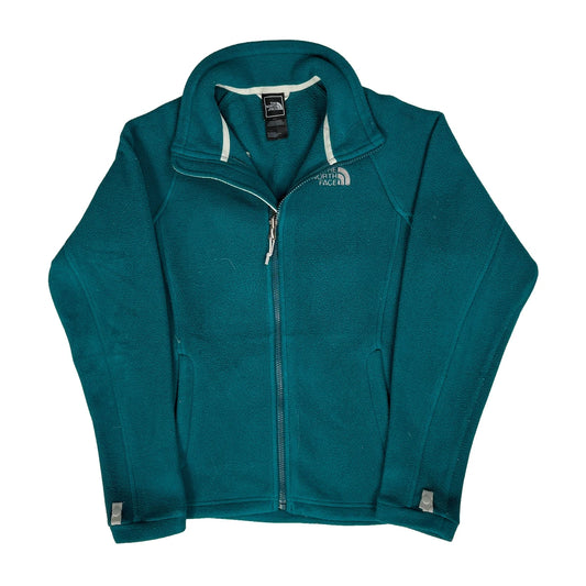 The North Face Fleece Jacket - Small Green Polyester