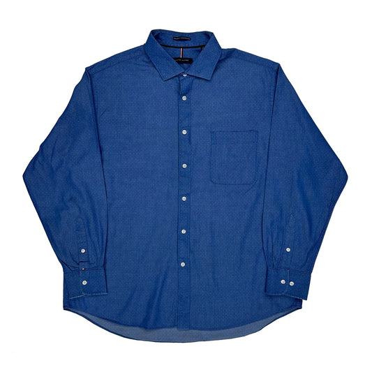 Tommy Hilfiger Shirt - XL Blue Cotton