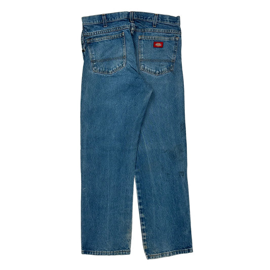 Dickies Jeans - 32W 30L Blue Cotton
