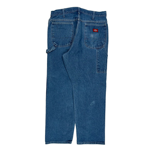 Dickies Carpenter Jeans - 33W 30L Blue Denim