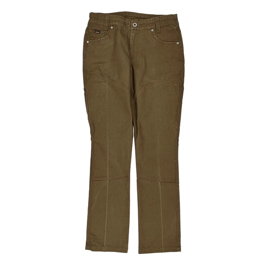 Kuhl Cargo Trousers - 30W UK 10 Brown Cotton Blend
