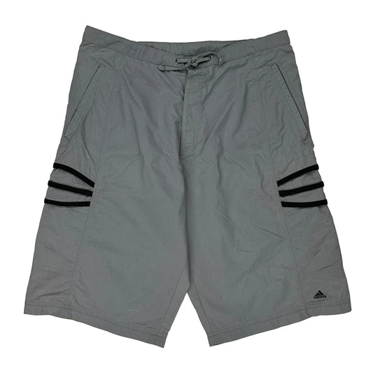 Adidas Sport Shorts - XL Grey Nylon