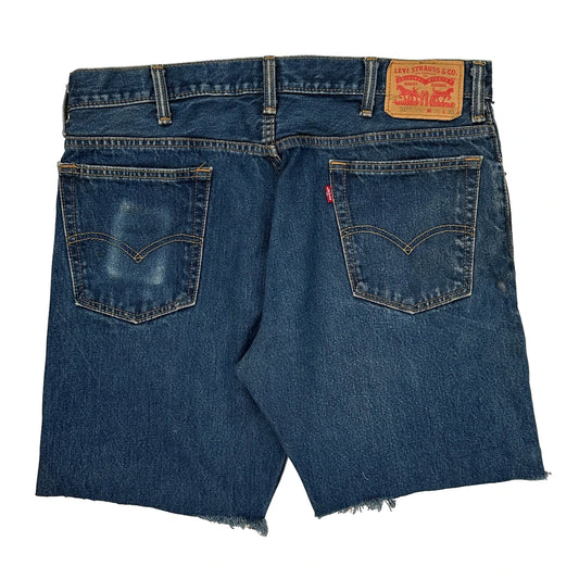 Levis Denim Shorts - 36W 10L Blue Cotton