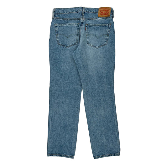 Levis Jeans - 32W UK 12 Light Wash Cotton