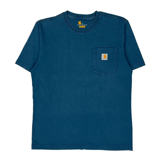 Carhartt T-Shirt - Medium Blue Cotton