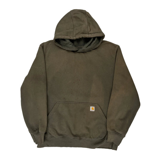 Carhartt Hoodie - XL Brown Cotton