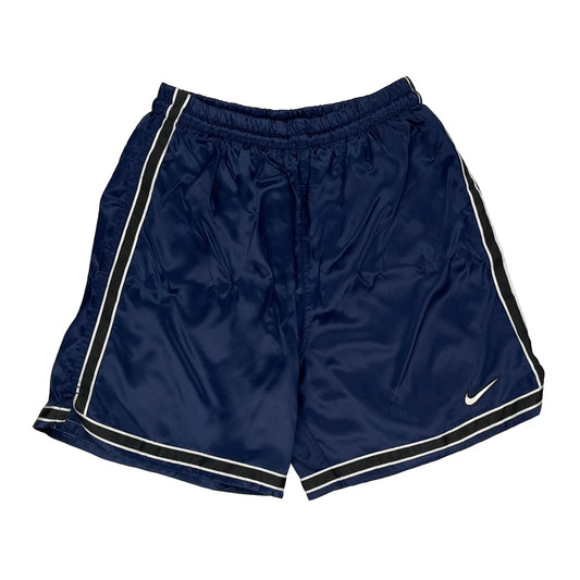 Nike Sport Shorts - Small Navy Polyester