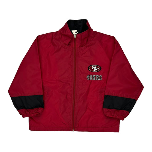 49Ers, Age 8-10 Starter Windbreaker - Medium Red Polyester