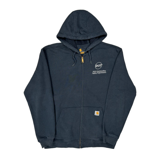 2019 Outstanding Safety Performance Carhartt Hoodie - Large Navy Cotton