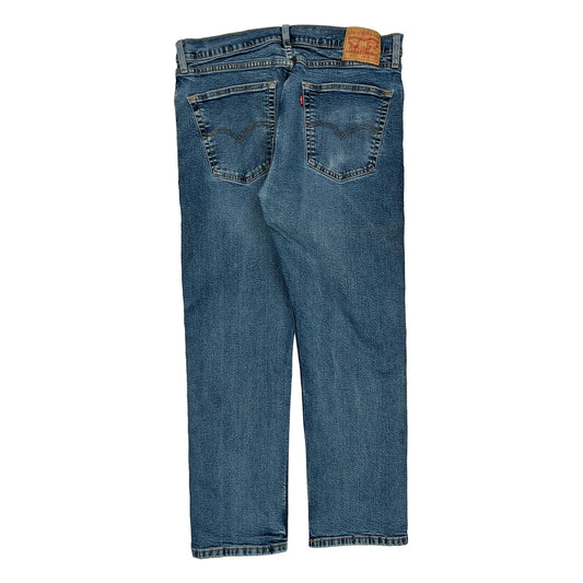 505 Levis Jeans - 34W 29L Blue Cotton