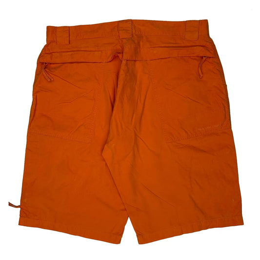 Polo Jeans Ralph Lauren Cargo Shorts - 38W 10L Orange Cotton