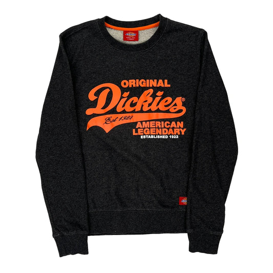 Original American Legendary Dickies Graphic Sweatshirt - XS Grey Cotton Blend