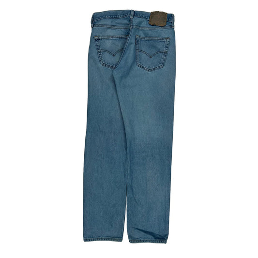 501 Levis Jeans - 29W 32L Blue Denim