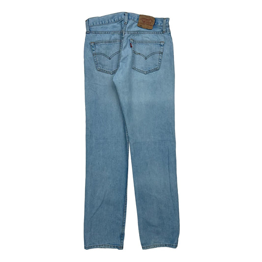 501 Levis Jeans - 32W 34L Light Wash Denim