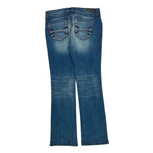 Unbranded Boot Cut Jeans - 34W UK 12 Blue Cotton