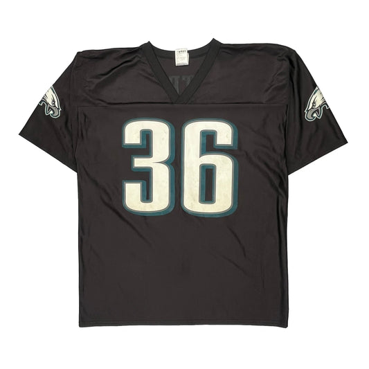 Philadelphia Eagles Nfl Jersey - Large Black Polyester