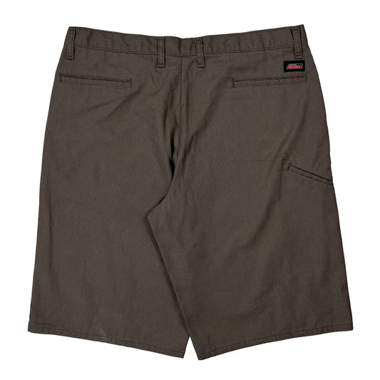 Vintage Dickies Shorts - 36W 13L Grey Polyester Blend