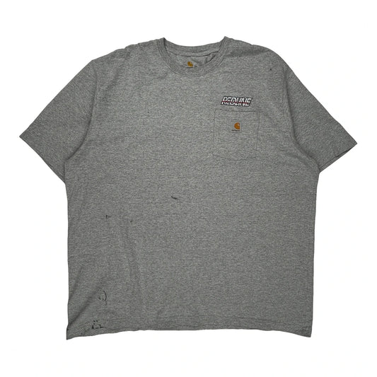 Carhartt T-Shirt - 2XL Grey Cotton