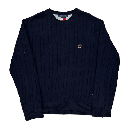 Tommy Hilfiger Jumper - XL Navy Cotton