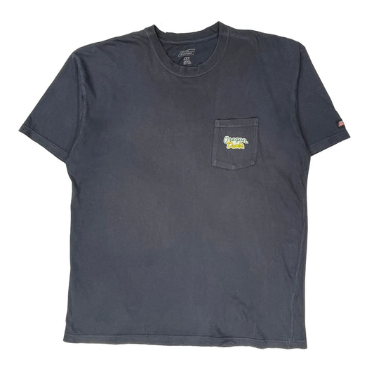 Oregon Ducks Dickies College T-Shirt - 2XL Grey Cotton