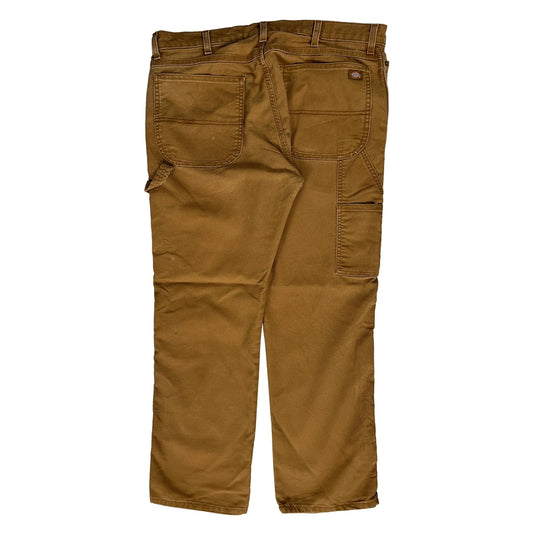 Vintage Dickies Carpenter Trousers - 36W 30L Brown Cotton