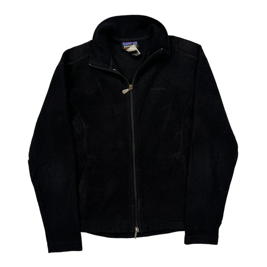 Synchilla Patagonia Fleece Jacket - Medium Black Polyester